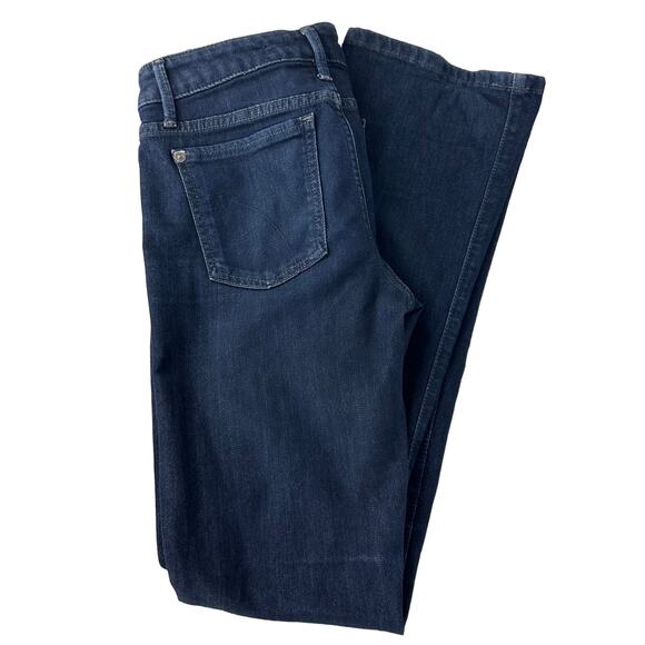 Joe's Jeans Womens Provocateur Bootcut Flare Mid Rise Dark Wash Denim Jeans W 25 - Picture 1 of 10